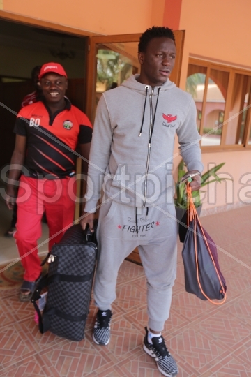 VictorMugubiWanyamaarriveathotelAzalai