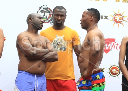 Daniel Wanyonyi VS Kaminja Ramadhan Boxing Weigh In