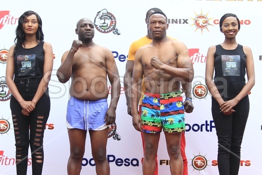 Daniel Wanyonyi VS Kaminja Ramadhan Boxing Weigh In