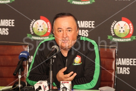 Harambee Stars players Press Conference