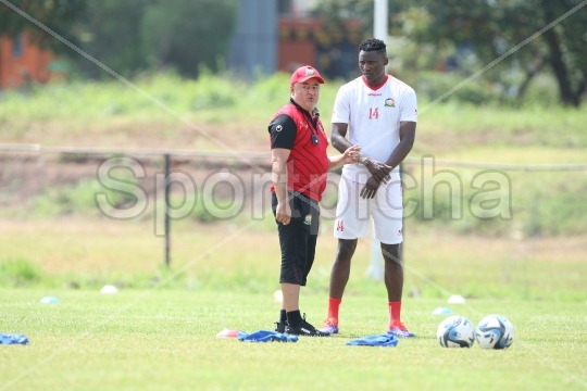 Harambee Stars train for FIFA World Cup Qualifier matches