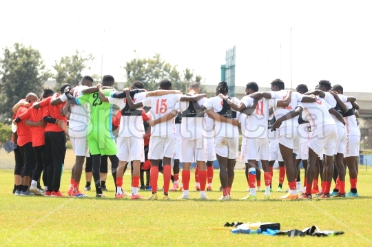 Harambee Stars Train for FIFA World Cup Qualifier matches