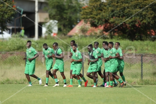 Harambee Stars Training for 2026 FIFA World Cup qualifiers 