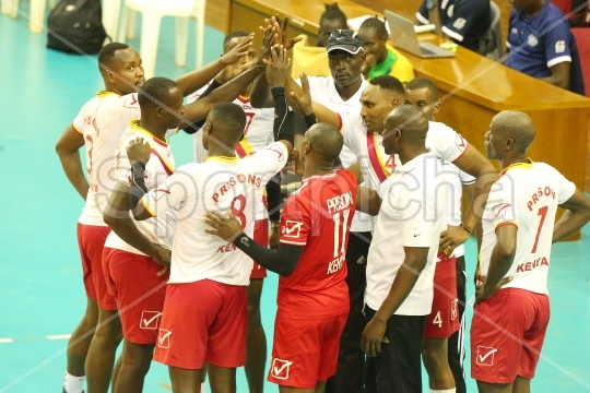 Kenya Prisons VS GSU Volleyball Playoffs