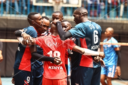 KENYA VOLLEYBALL FEDERATION LEAGUE GSU VS TRAILBLAZERS