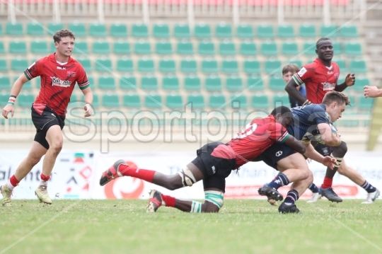 Kenya vs Hong Kong China World Rugby U20 Trophy