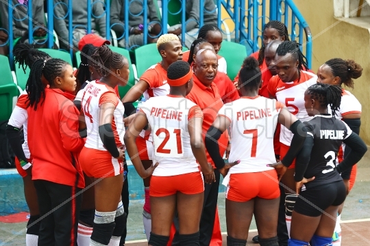 KVF WOMEN LEAGUE : KCB VS KENYA PIPELINE