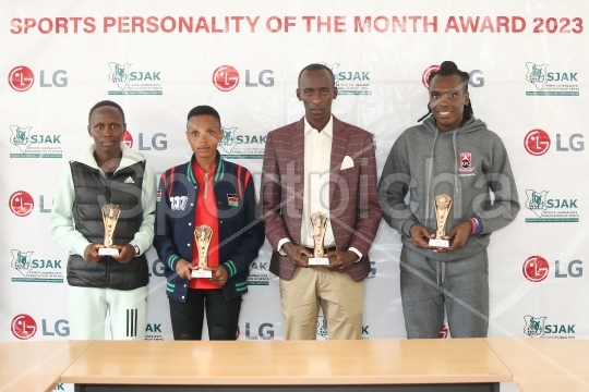 LG/SJAK player of the Month winners Awards