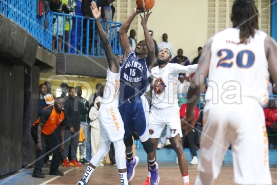 Nairobi City Thunder VS Ulinzi Warriors Basketball