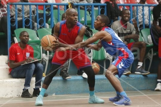 Snipers VS Moi Airbase Kenya Basketball Federation League