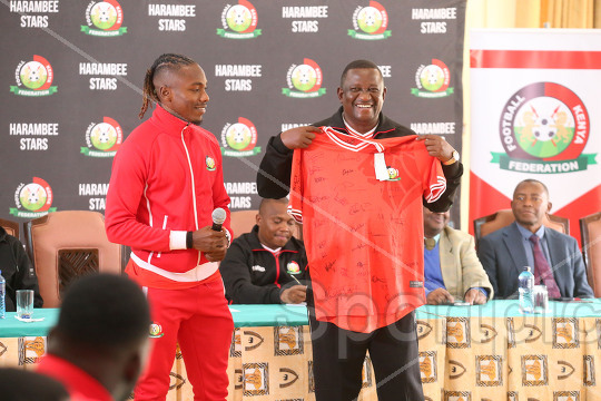 HARAMBEE STARS CHAN PRE-TOURNAMENT PRESSER