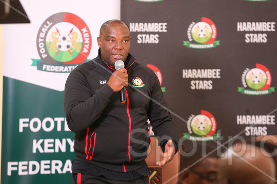 HARAMBEE STARS CHAN PRE-TOURNAMENT PRESSER
