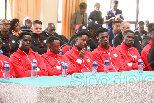 HARAMBEE STARS CHAN PRE-TOURNAMENT PRESSER