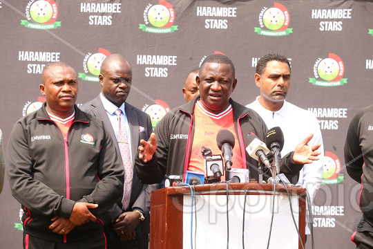 HARAMBEE STARS CHAN PRE-TOURNAMENT PRESSER