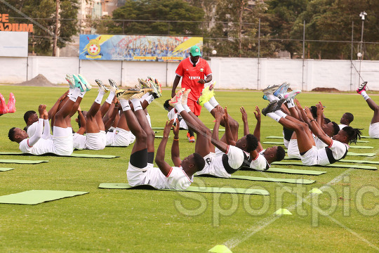 HARAMBEE STARS TRAINING FOR CHAN 2024