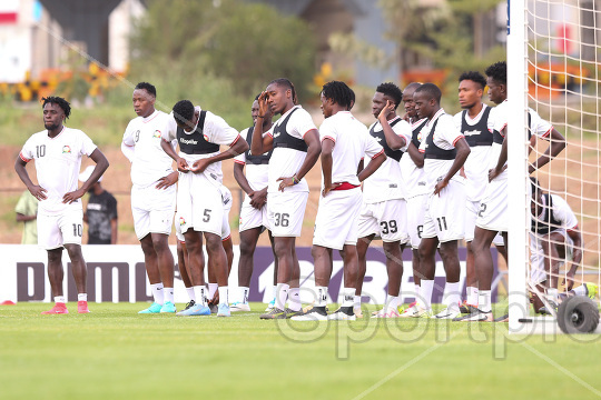 HARAMBEE STARS TRAINING FOR CHAN 2024