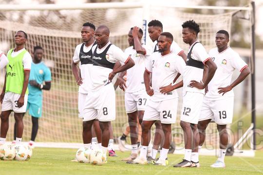 HARAMBEE STARS TRAINING FOR CHAN 2024
