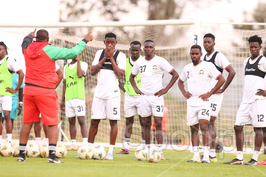 HARAMBEE STARS TRAINING FOR CHAN 2024