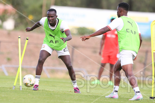 HARAMBEE STARS TRAINING FOR CHAN 2024