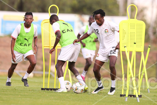 HARAMBEE STARS TRAINING FOR CHAN 2024