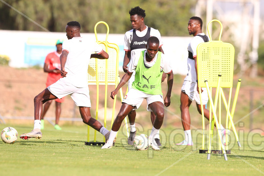 HARAMBEE STARS TRAINING FOR CHAN 2024