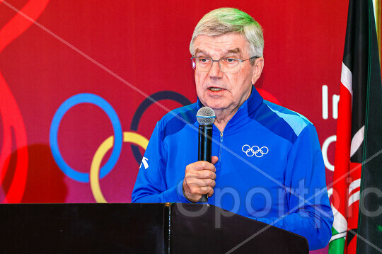 IOC PRESIDENT THOMAS BACH VISIT TO KENYA