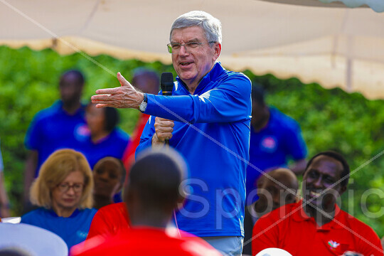 IOC PRESIDENT THOMAS BACH VISIT TO KENYA