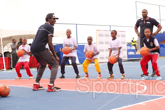 Launch New Basketball court and Experience program