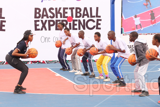 Launch New Basketball court and Experience program