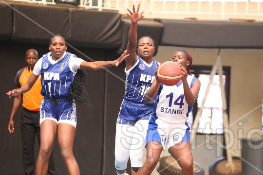 STANBIC ACES VS KPA BASKETBALL