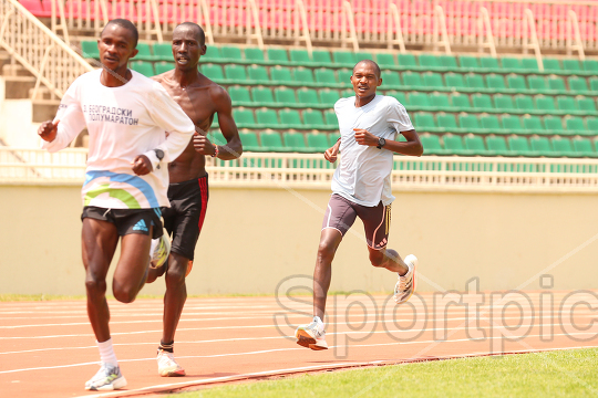 Team Kenya for 2024 Paris Olympic Games Train