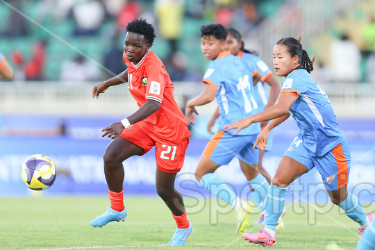 HARAMBEE STARLETS VS INDIA FIFA SERIES