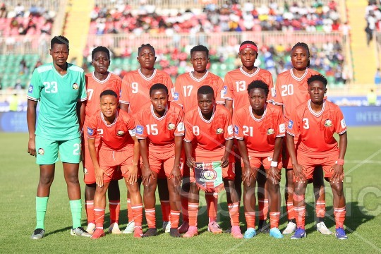 HARAMBEE STARLETS VS INDIA FIFA SERIES