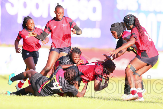 KENYA LIONESS VS UGANDA CRANES RUGBY AFRICA CUP