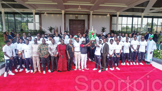 PRESIDENT WILLIAM RUTO HOST GOR MAHIA FC TEAM