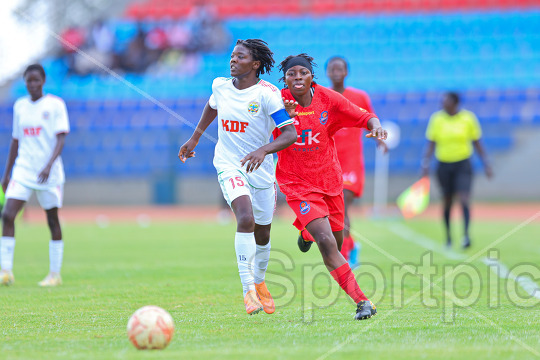 ULINZI STARLETS VS KIBERA SOCCER WOMEN