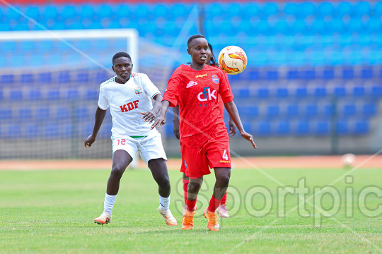 ULINZI STARLETS VS KIBERA SOCCER WOMEN