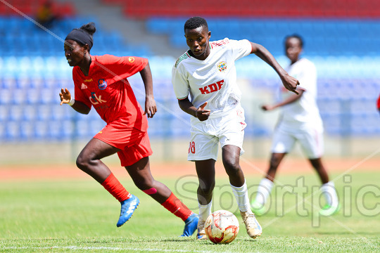 ULINZI STARLETS VS KIBERA SOCCER WOMEN