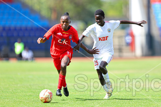 ULINZI STARLETS VS KIBERA SOCCER WOMEN